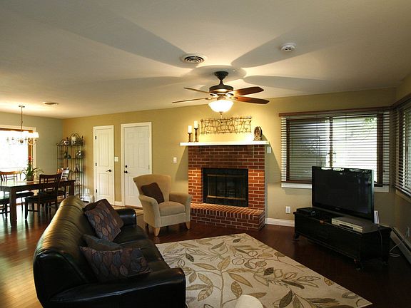 Family room off of kitchen