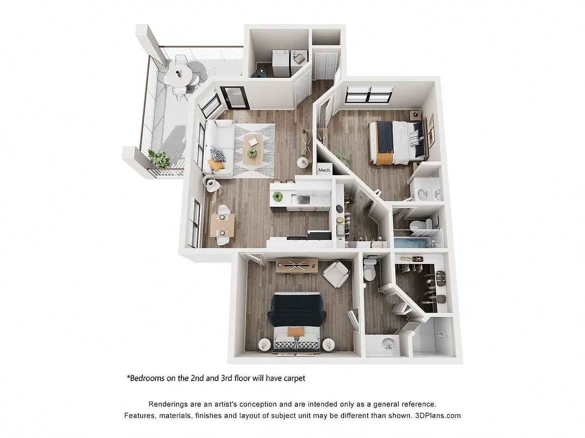 Floor plan B1