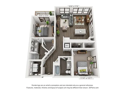 Floor plan B2