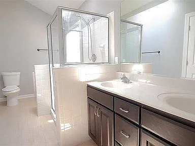 Master bathroom