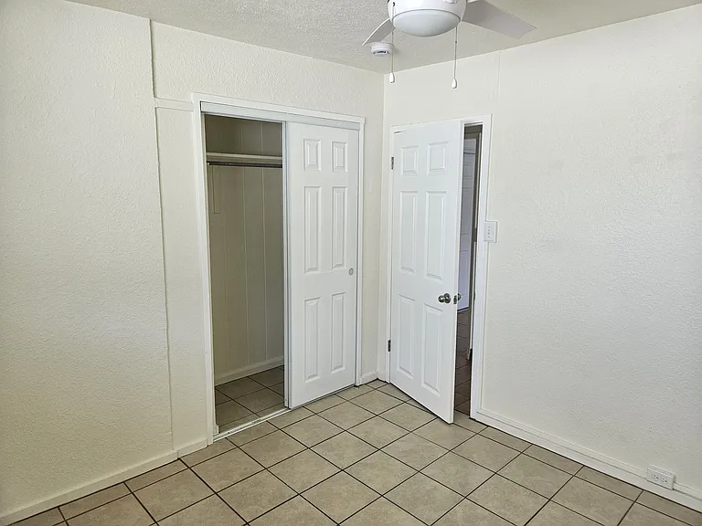 3rd bedroom looking into hallway