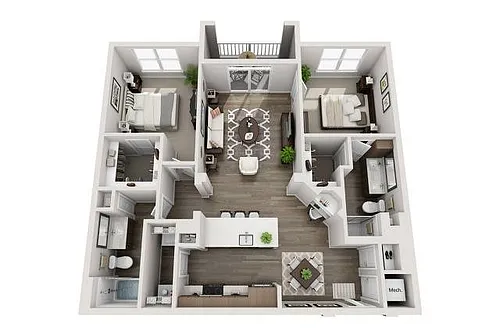 Floor plan B4