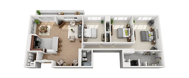 Floor plan The Washington