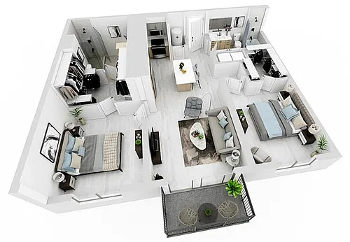 Floor plan B2