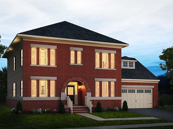 Elevation 4 of the Fillmore II a home design by Brookfield Residential at Waterford Manor