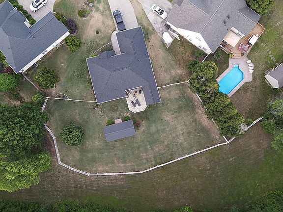 Overhead backyard 