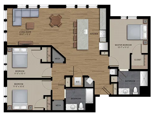 Floor plan C3