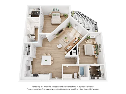 Floor plan The Reese