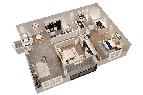 Floor plan B1