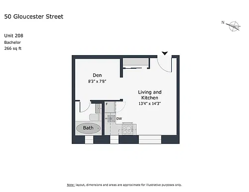 Floor plan 208