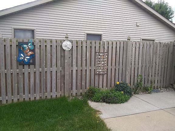 Back yard fence