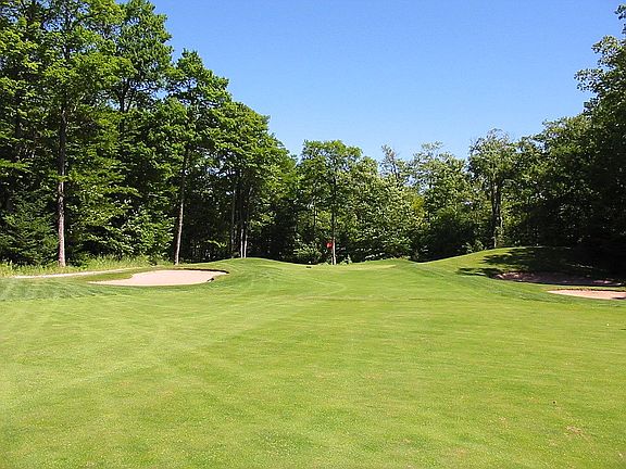 Looking down 11th fairway