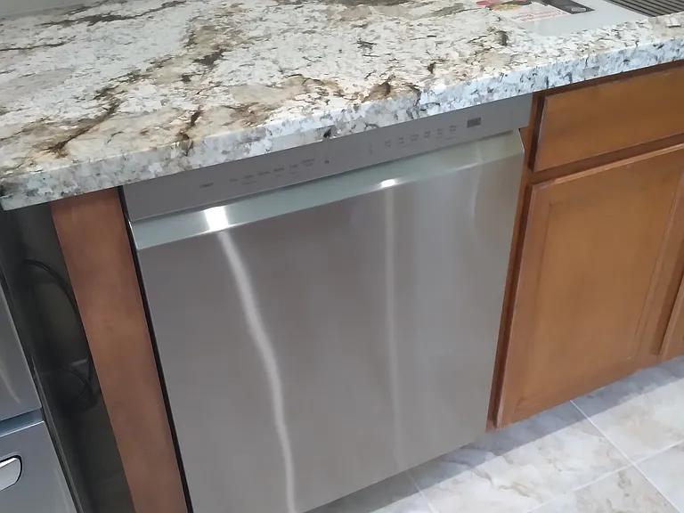 brand new stainless steel dish washer