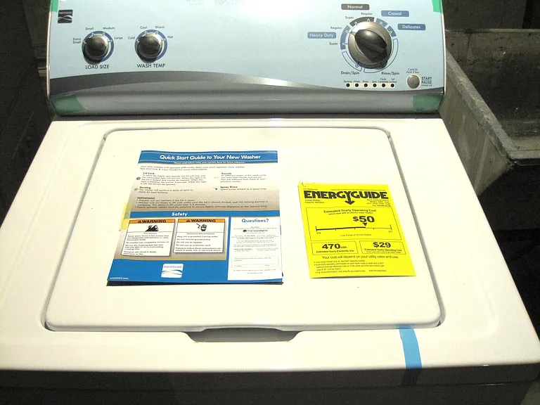 New washer and dryer are included.