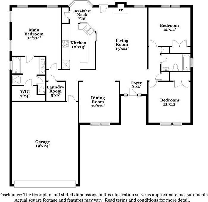 3 bed, 2.0 bath, 1630 sqft, $2,120 — Photo 2