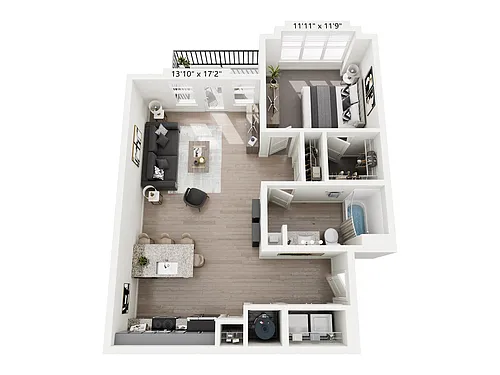 Floor plan Moonraker