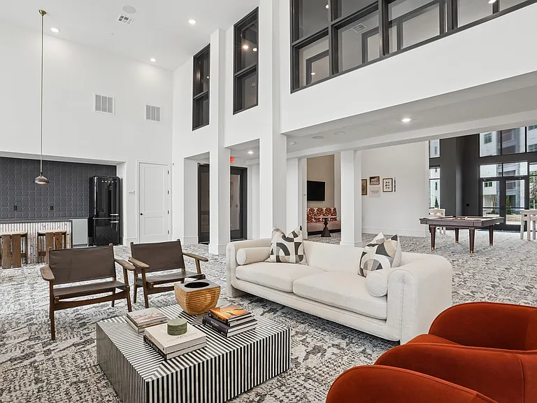 Clubhouse with Lounging Areas