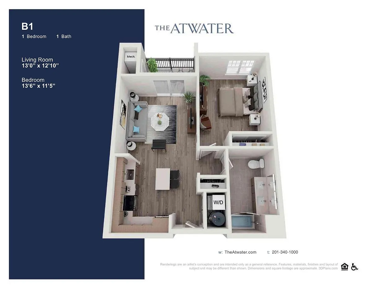 Floor plan B1