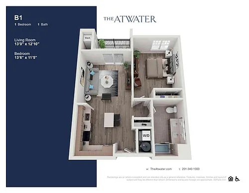 Floor plan B1