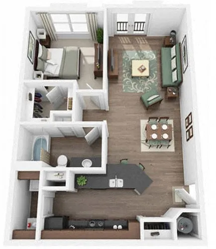 Floor plan Peak