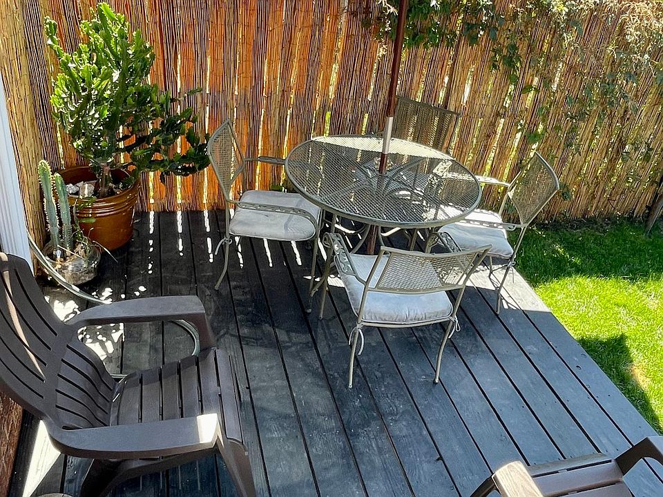 Private deck area waiting for your table and chairs.