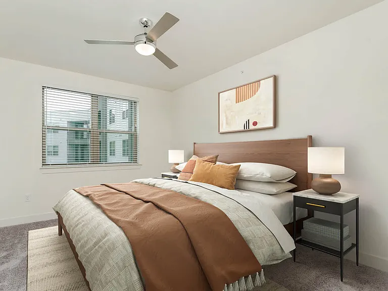 Carpeted Bedroom