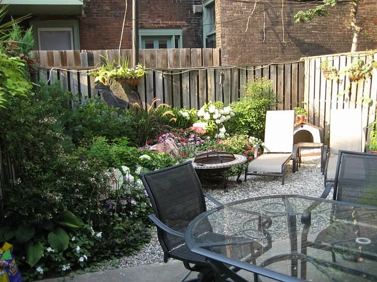 backyard has potential for those with green thumb