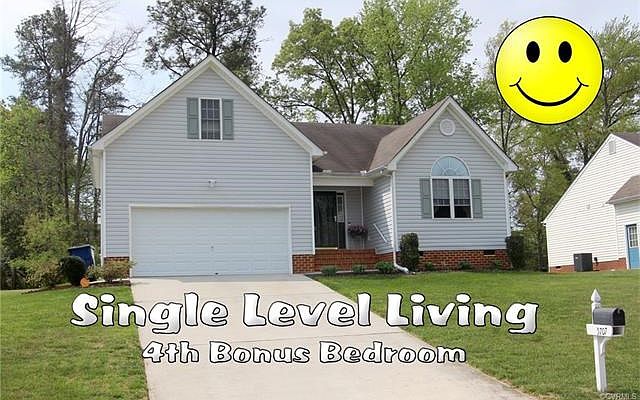 Welcome... Spectacular PRICE on a meticulously maintained Home. Single Level with Fourth Bonus Bedroom over the Two Car Garage. Beautiful Flooring, Vaulted Ceilings and Fresh Paint. Two Year NEW HVAC system and Vinyl Siding for Low Maintenance! Buyer's On