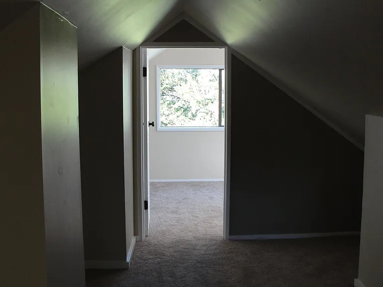 upstairs