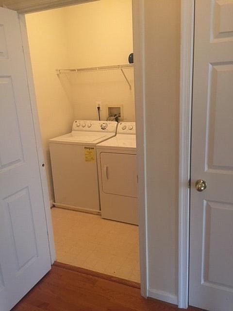 Washer and Dryer in unit