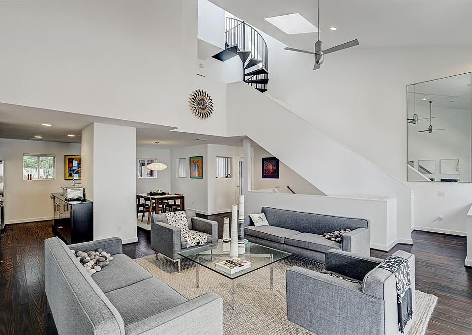 Open concept 2nd floor is ideal for entertaining