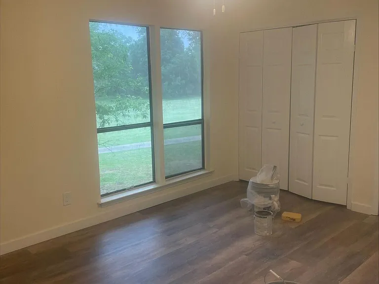 Master bedroom during remodel