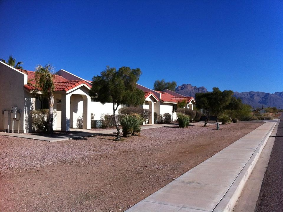 Street view of apartment