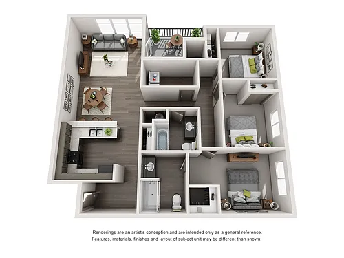 Floor plan Rainier