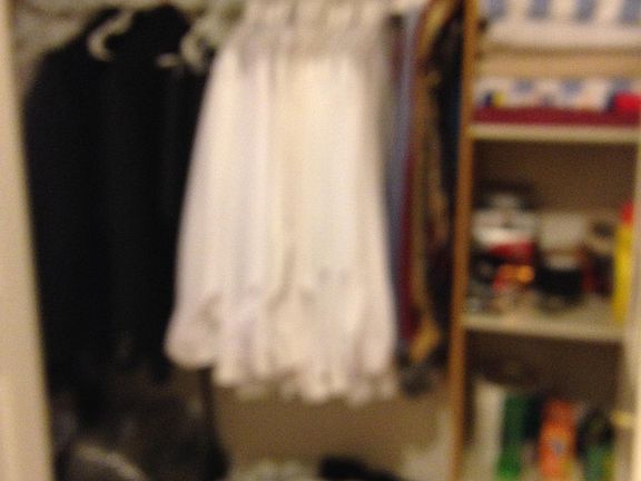 This unit features 3 double closets and free storage in the attic
