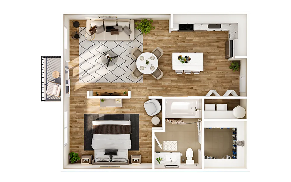 Floor plan LA1R