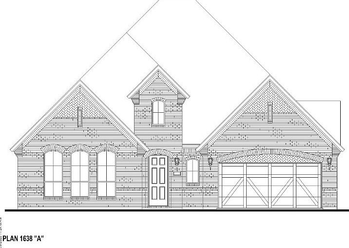 Plan 1638 Elevation A