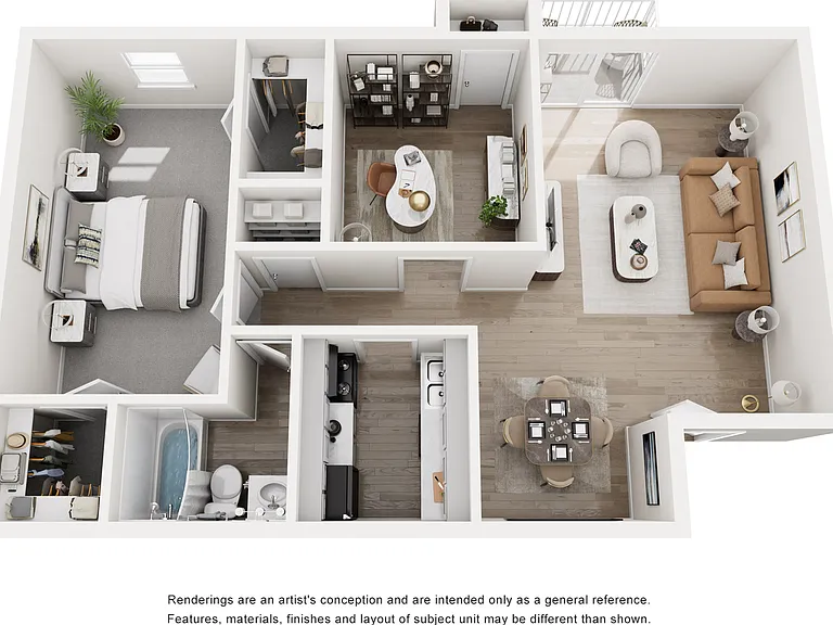 B1, 2 Bed, 1 Bath, 812 SqFt B1, 2 Bed, 1 Bath, 812 SqFt