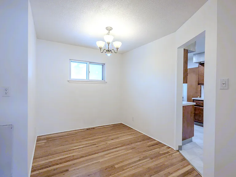 Formal dining room or study/office space.