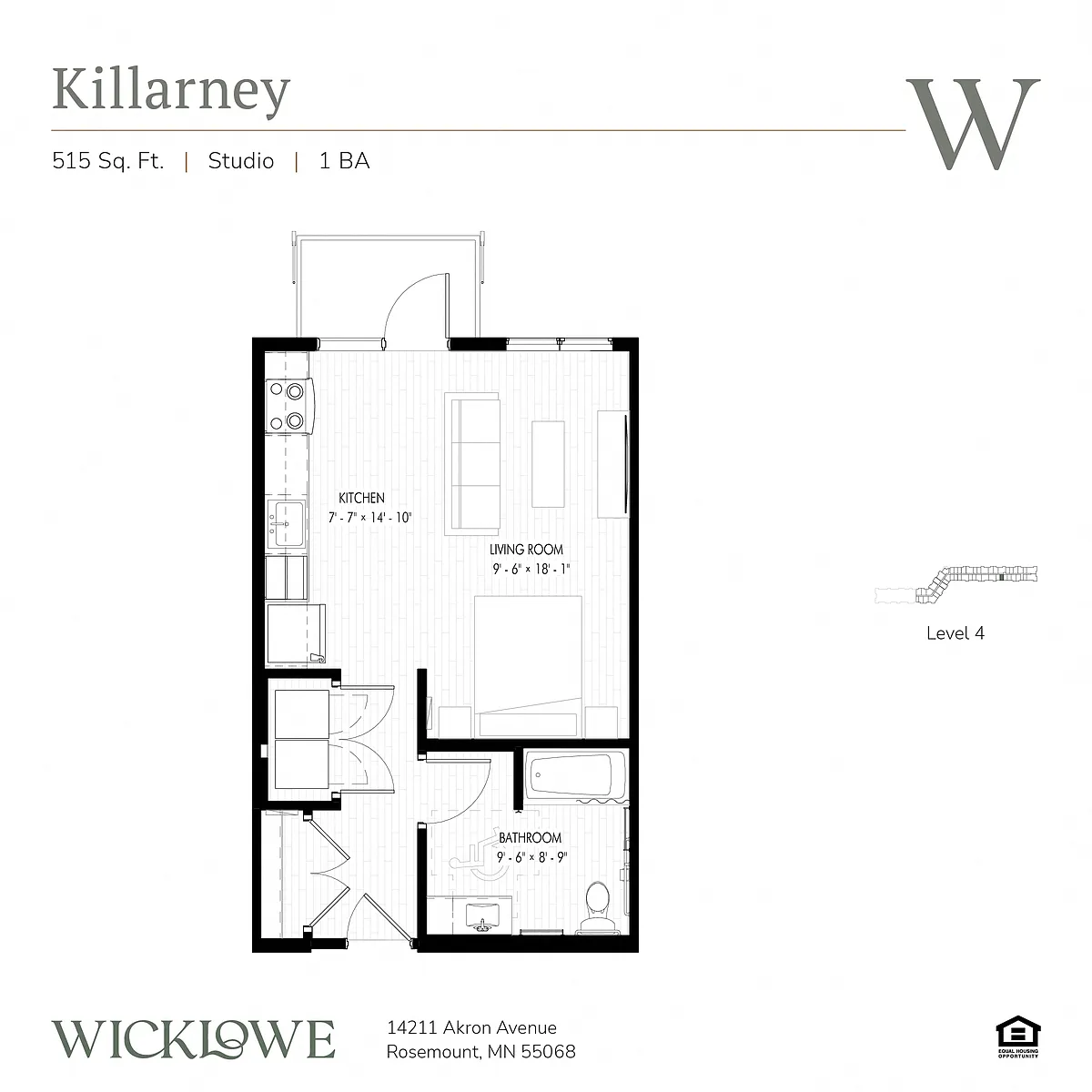 Floor plan Killarney