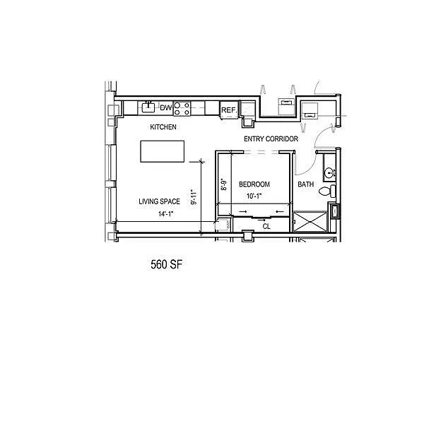 Floor plan Floor Plan 1H