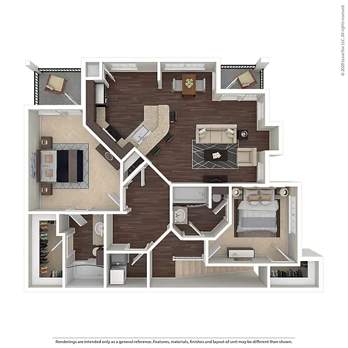 Floor plan B2U
