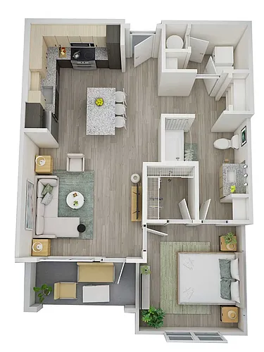 Floor plan Hideaway