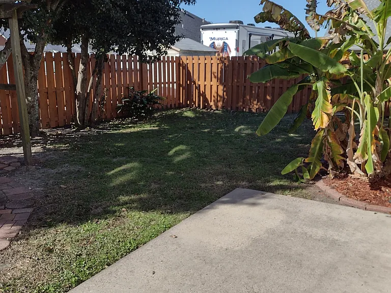 Fenced Back Corner