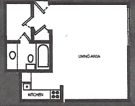 Floor plan STUDIO