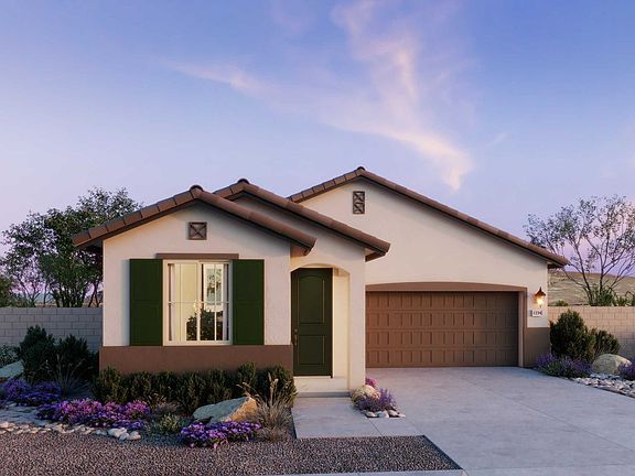 Spanish Elevation Rendering at Plan 3502, The Villas Collection at Frontera