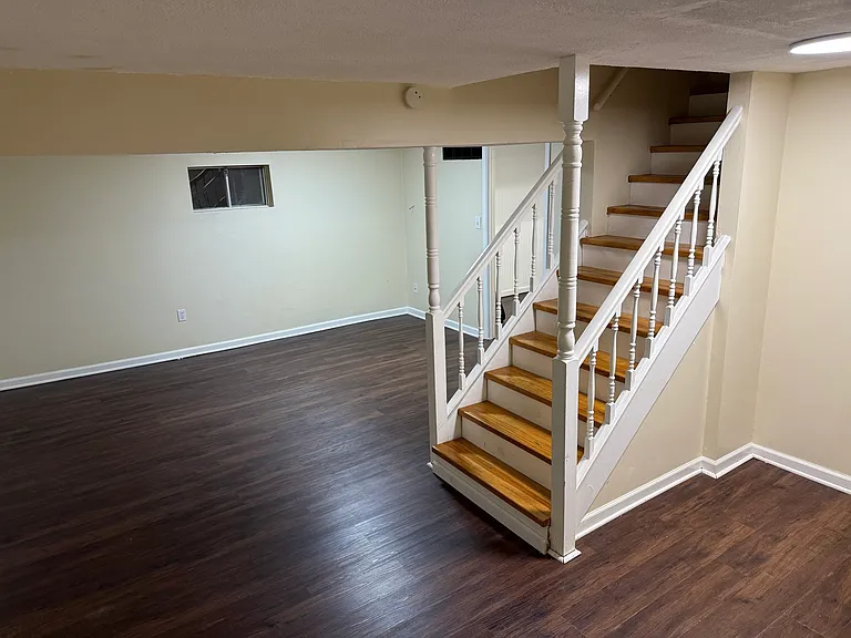 Finished lower level.