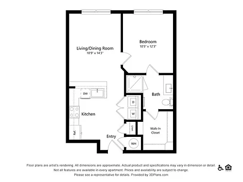 Floor plan A1A