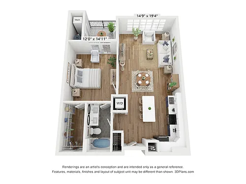 Floor plan 1A