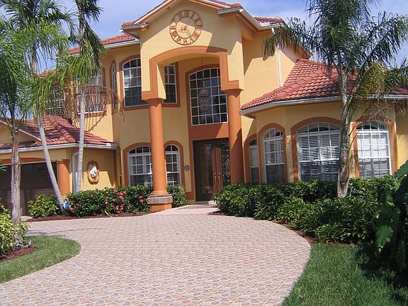 Itialian tile driveway